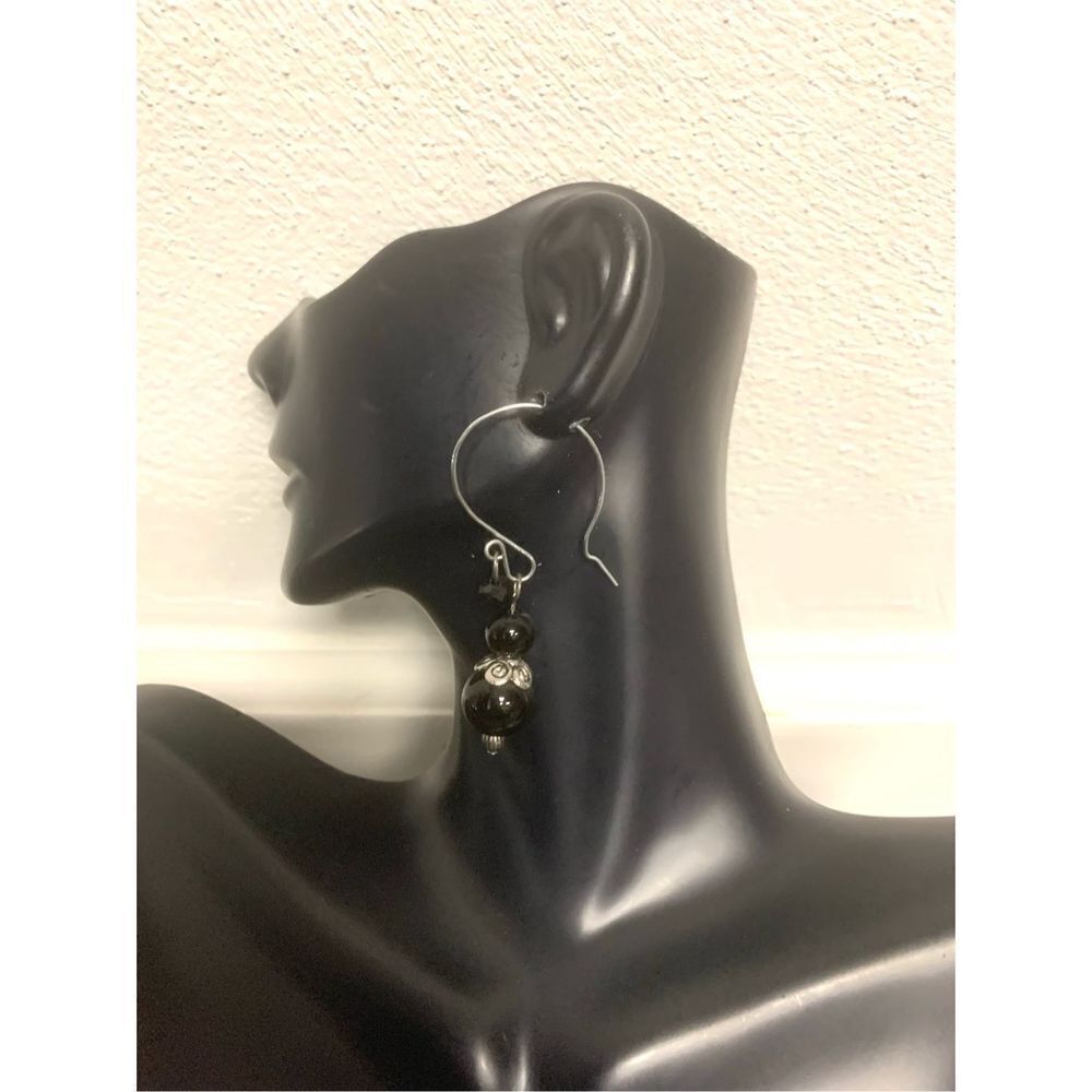 Beaded Statement Earrings 